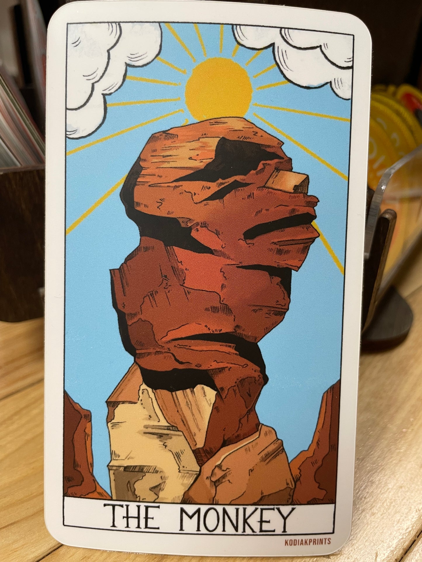 "The Monkey" Sticker